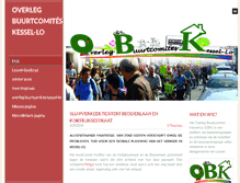 Tablet Screenshot of buurtcomiteskessello.be